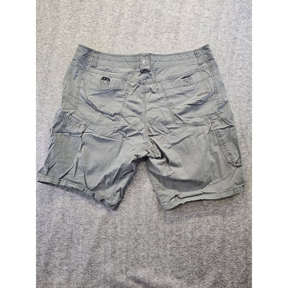 Kuhl Shorts Mens Size 40 Dark Gray Vintage Patina Dyed Outdoor Hiking